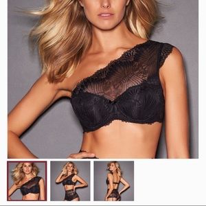 FREDERICKS OF HOLLYWOOD LEIA LACE PUSH UP BRA 36D